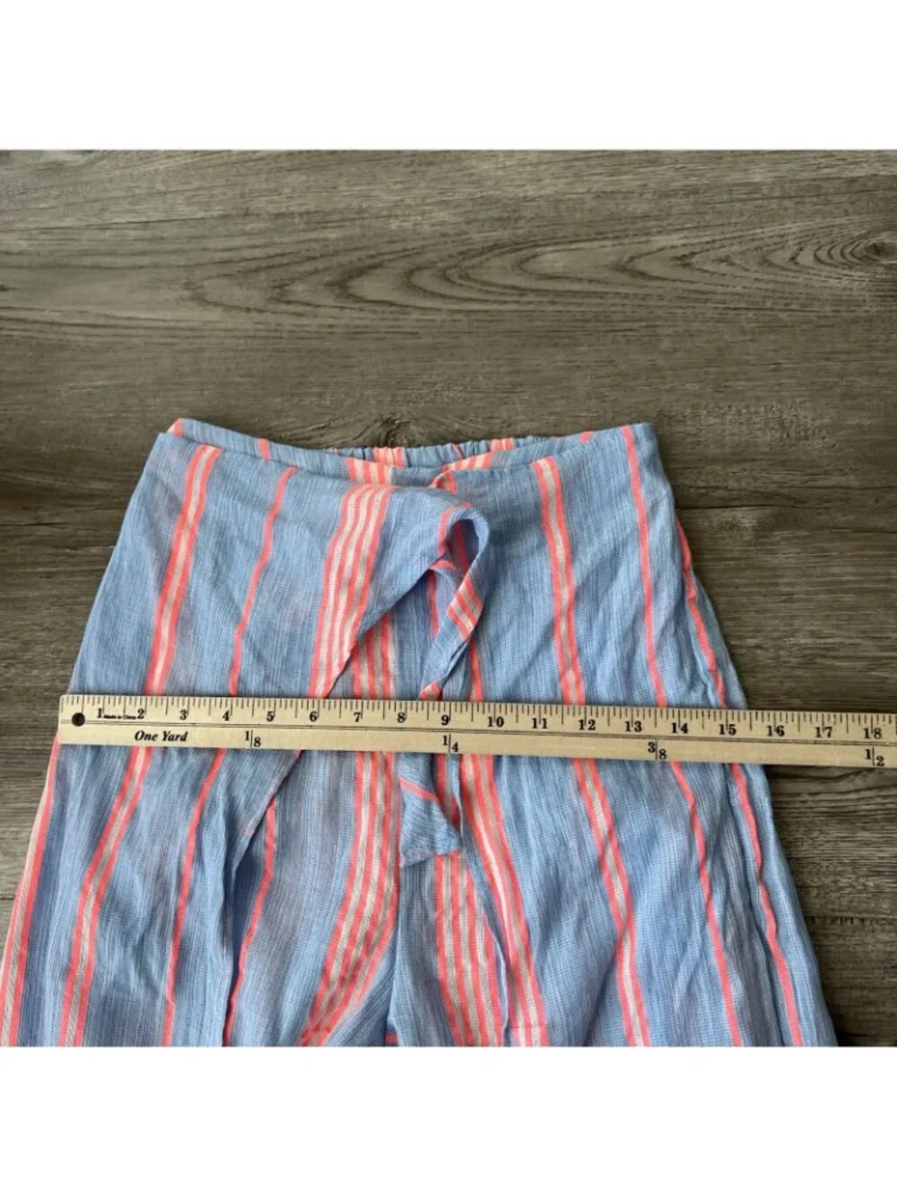 ASOS Beach Cover Up Pants Womens 0 Waist Tie Ankle Length New